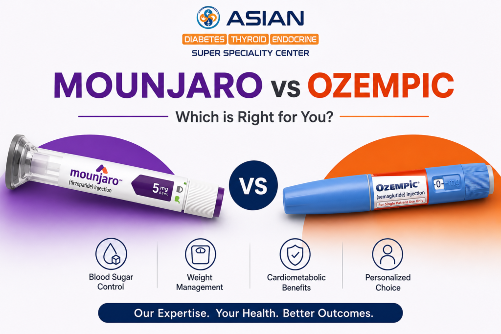 Mounjaro vs Ozempic