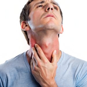man-with-swollen-thyroid-gland-swollen-neck-with-pain